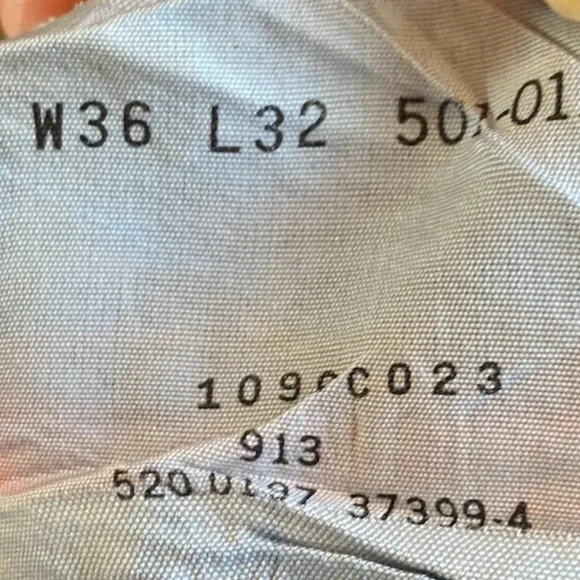 VINTAGE USA LEVIS 501 🔥 33/31 - Picture 8 of 16